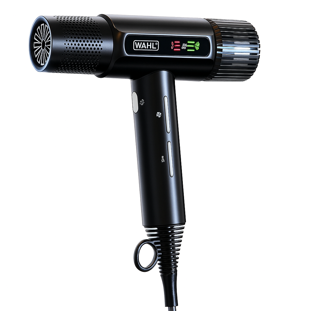 Wahl Vanquish – Sèche-cheveux professionnel 2200W à séchage rapide avec embouts magnétiques